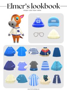 ACNH Elmer Style Lookbook