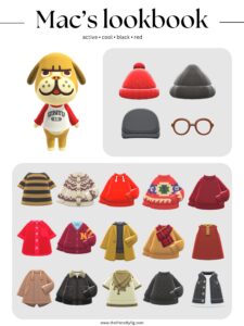 ACNH Mac Style Lookbook