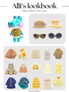 ACNH Alli Style Lookbook