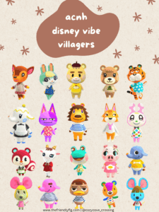 ACNH Disney Villagers
