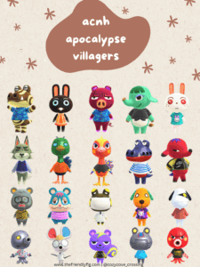 ACNH Apocalypse Villagers