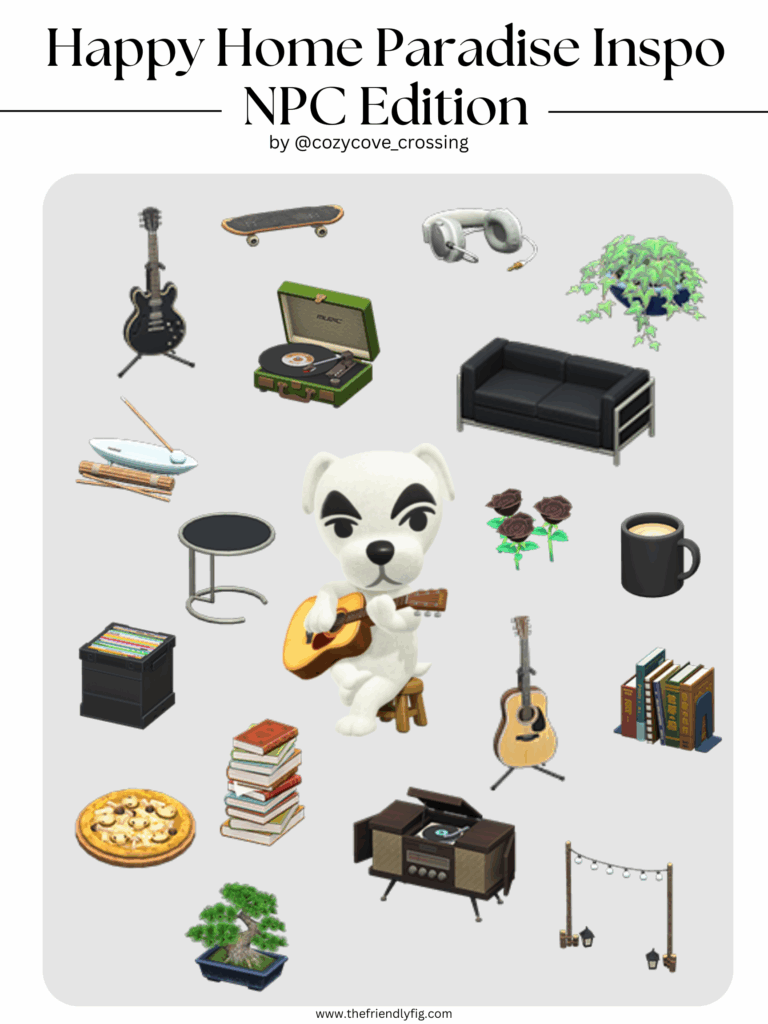 Happy Home Paradise Guide: KK Slider
