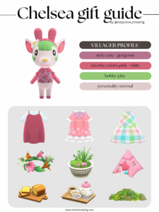 Animal Crossing villager gift guide: Chelsea