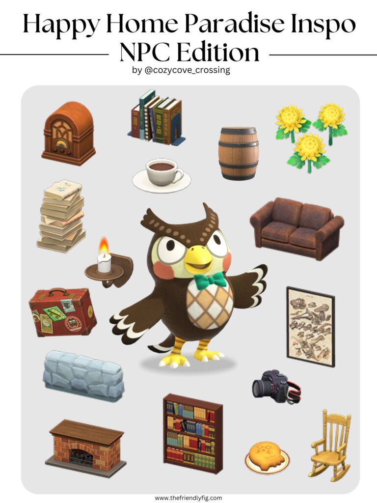 Happy Home Paradise Guide: Blathers