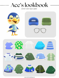 ACNH Ace Style Lookbook