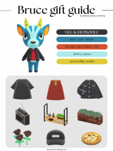 ACNH villager gift guide: Bruce