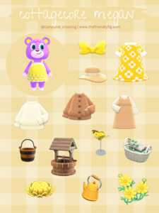 ACNH Villager Gift Guide Megan Cottagecore