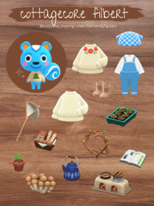 ACNH Villager Gift Guide Filbert Cottagecore