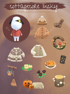 ACNH Villager Gift Guide Lucky Cottagecore
