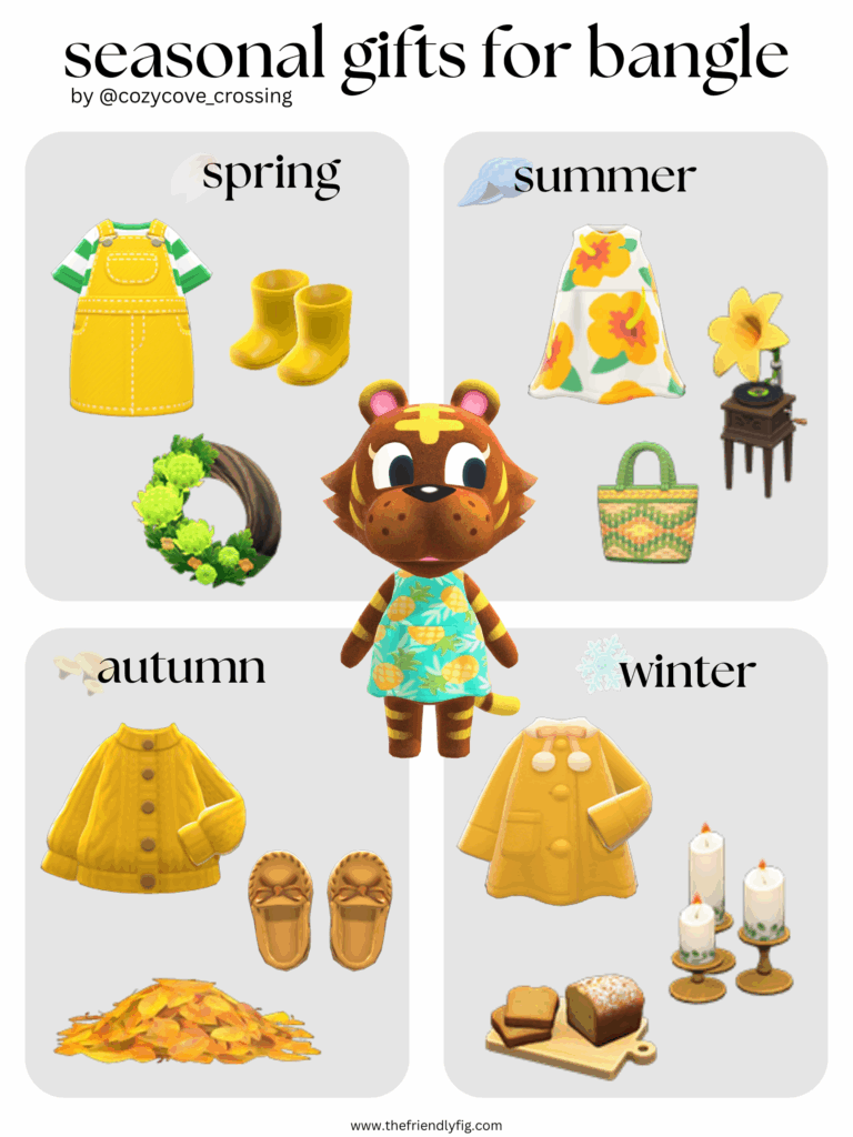 Animal Crossing villager gift guide: Bangle