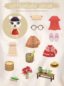 ACNH Villager Gift Guide Pekoe Cottagecore