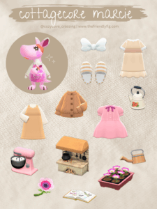 ACNH Villager Gift Guide Marcie Cottagecore
