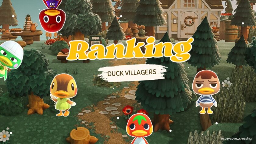 Ranking Duck Villagers in Animal Crossing