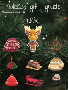 ACNH Erik Holiday Gifts