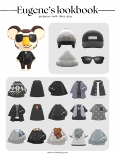 ACNH Eugene Style Lookbook