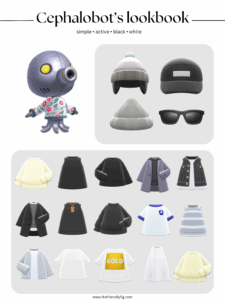 ACNH Cephalobot Style Lookbook