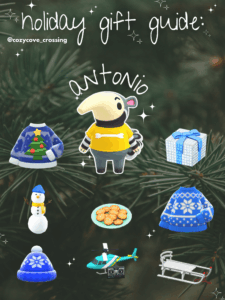 ACNH Antonio Toy Day Gifts
