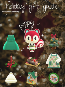 ACNH Poppy Holiday Gifts