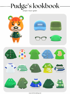 ACNH Pudge Lookbook