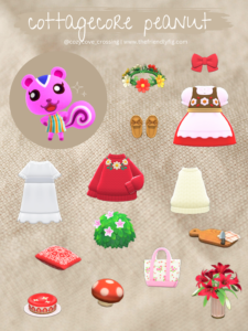 ACNH Peanut Cottagecore Guide
