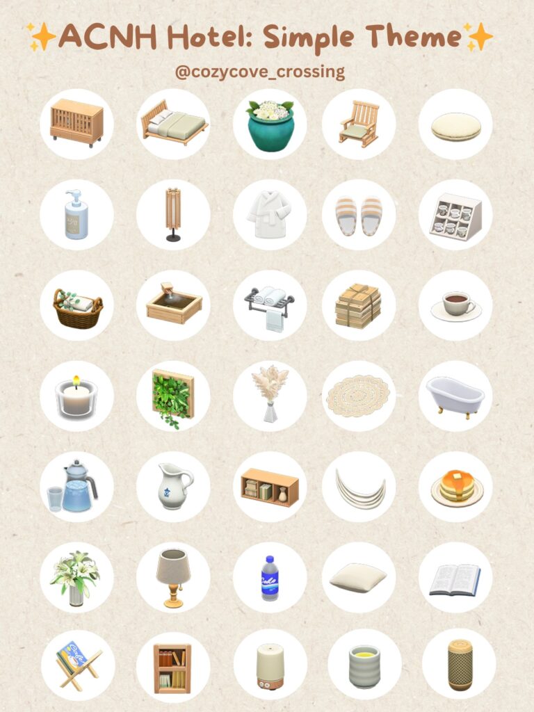 ACNH Hotel Theme: Simple