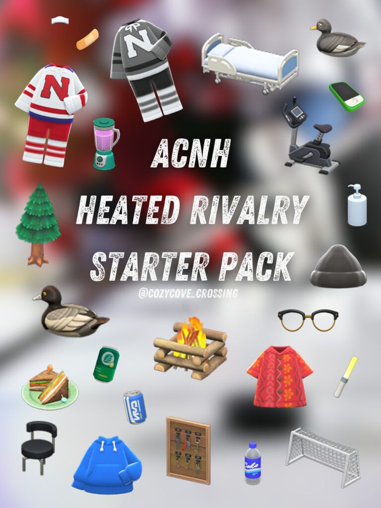ACNH x Heated Rivalry Starter Pack
