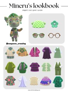 ACNH Mineru Lookbook