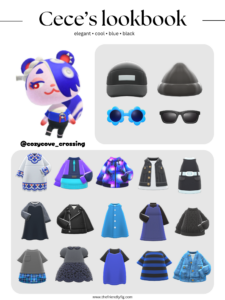ACNH Cece Lookbook