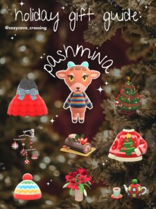 ACNH Pashmina Toy Day Gifts