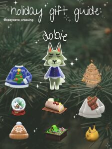ACNH Dobie Toy Day Gifts