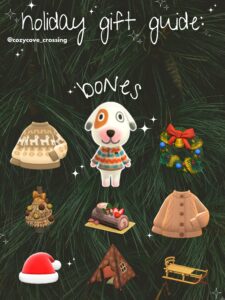 ACNH Bones Toy Day Gifts