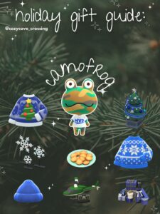 ACNH Camofrog Toy Day Gifts
