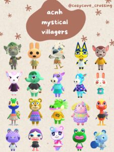 ACNH Mystical Villagers
