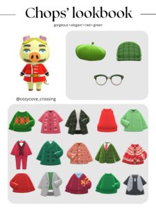 ACNH Chops Lookbook