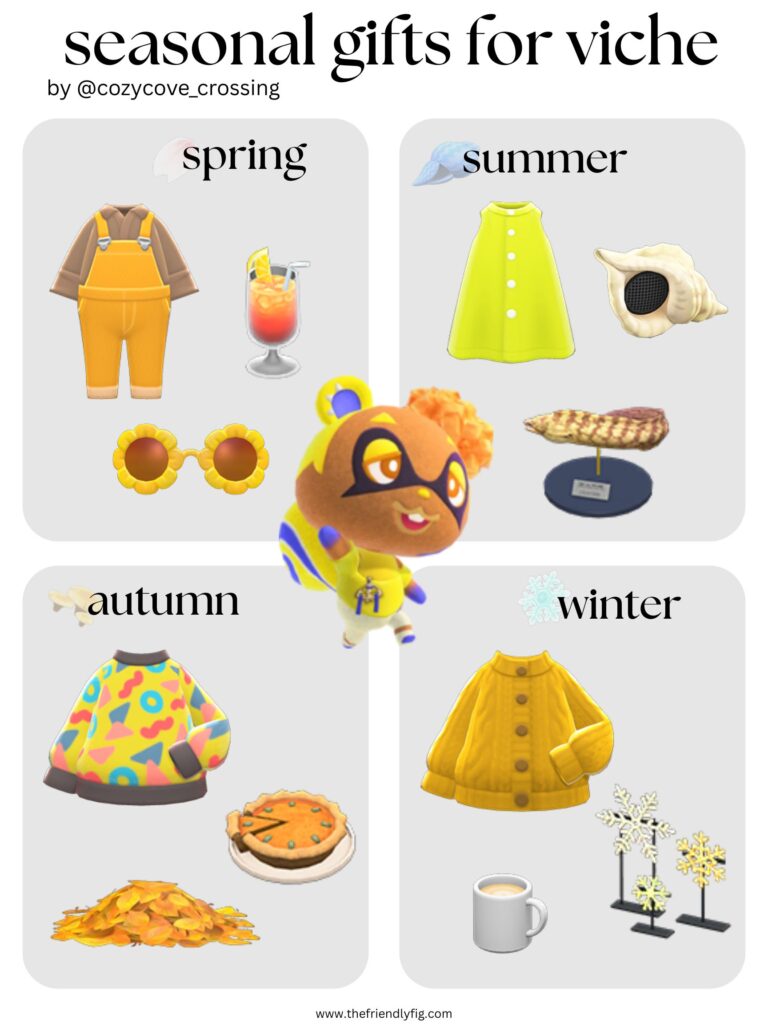 ACNH Seasonal Gift Guide: Viche