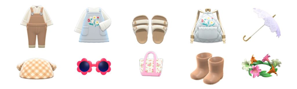 spring item guide
