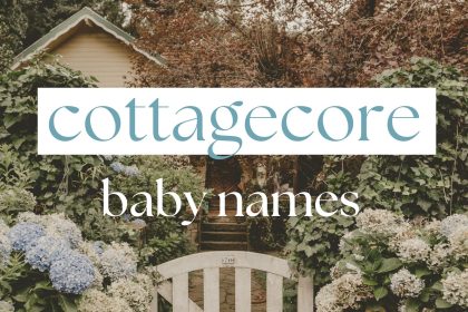 500 cottagecore baby names