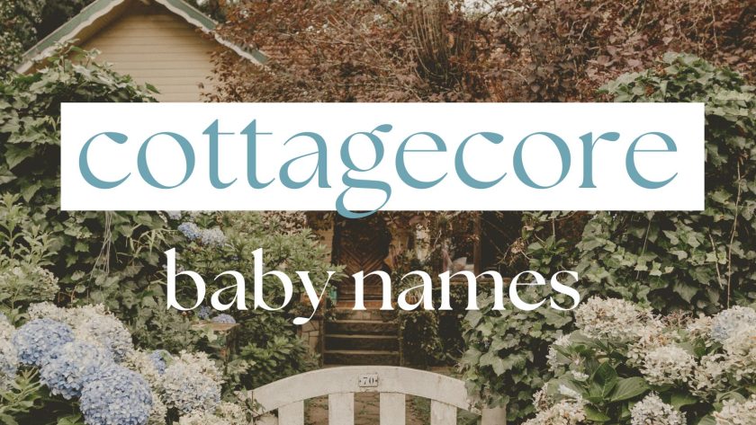 500 cottagecore baby names