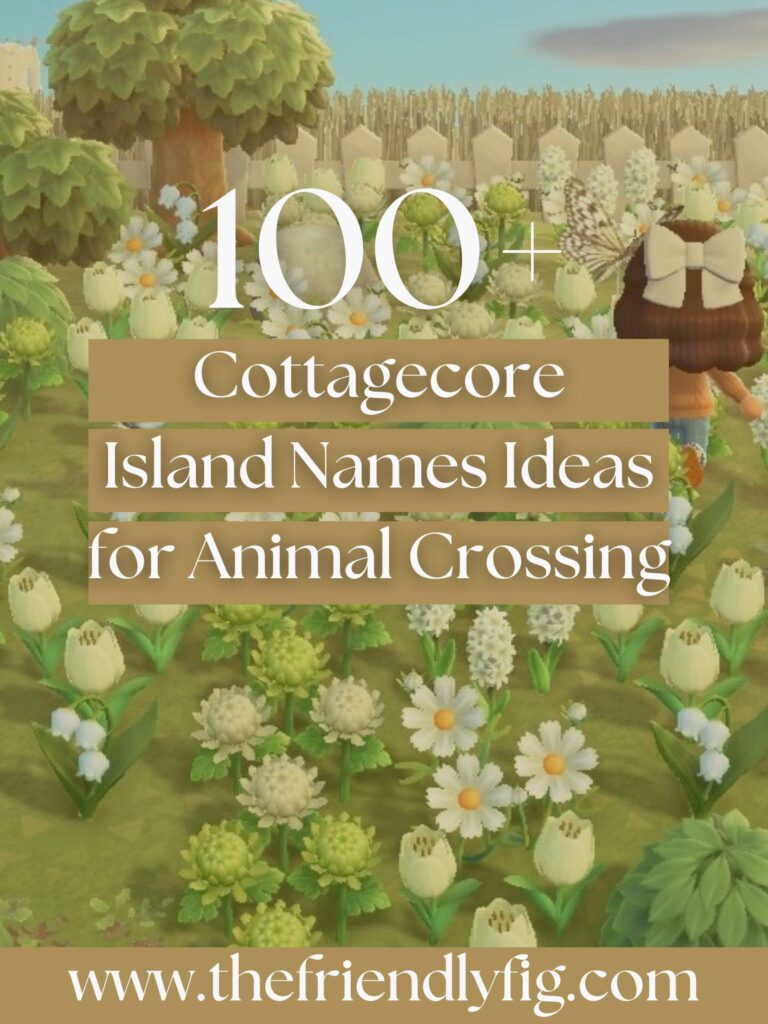 100 Cottagecore Island Names for Animal Crossing
