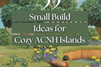 35 Small Build Ideas for Cozy Animal Crossing Islands