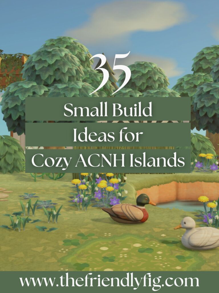 35 Small Build Ideas for Cozy Animal Crossing Islands