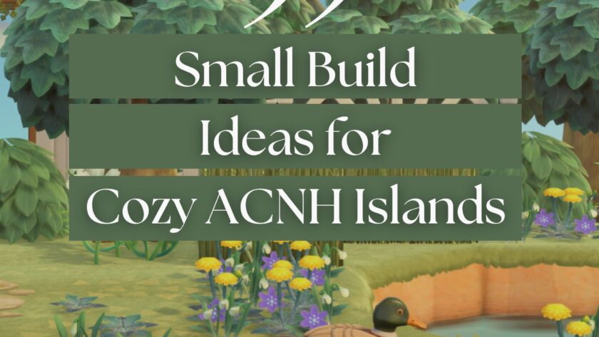 35 Small Build Ideas for Cozy Animal Crossing Islands