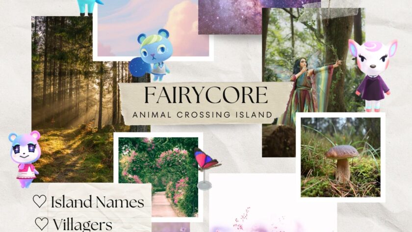 Fairycore Island Ideas for Animal Crossing (Names, Villagers, Items)