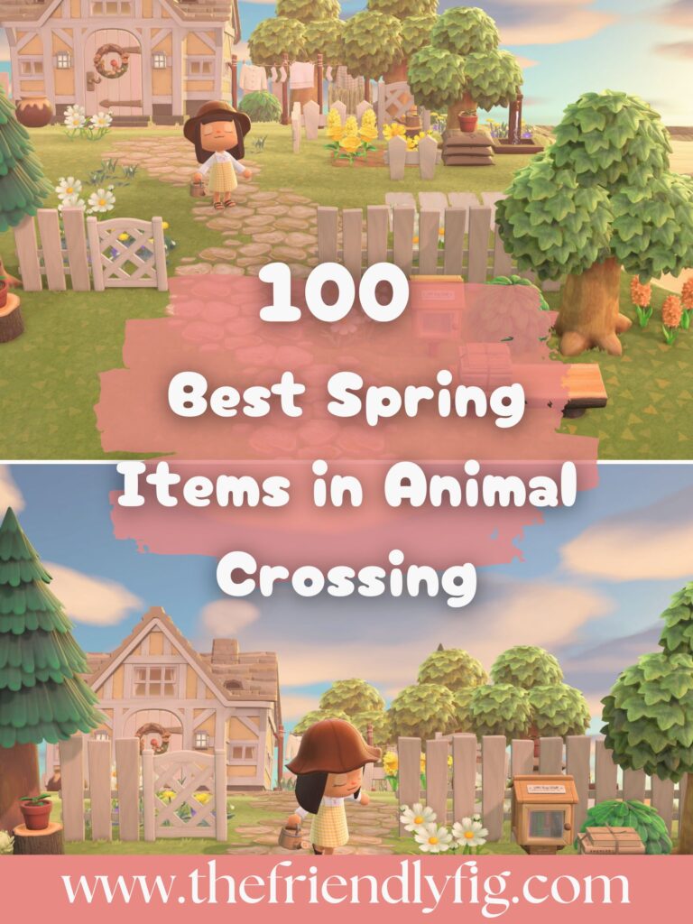 100 Best Spring Items in Animal Crossing