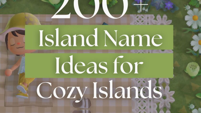 200+ Animal Crossing Island Name Ideas