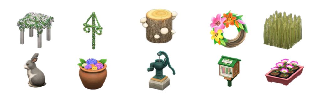 spring item guide