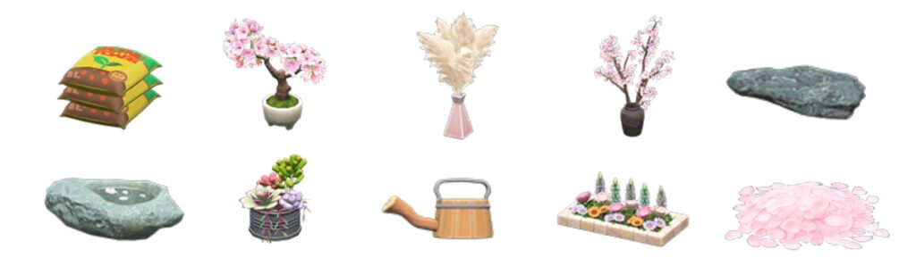 spring item guide