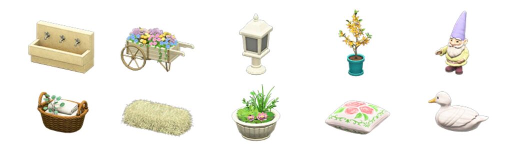 spring item guide
