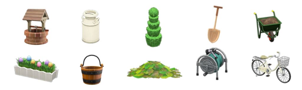 spring item guide