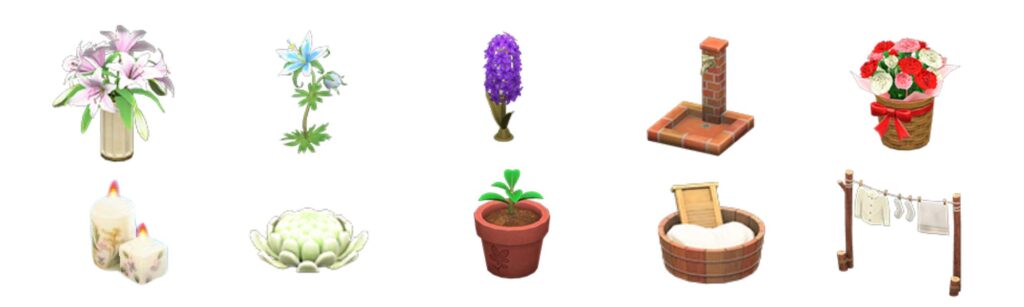 spring item guide